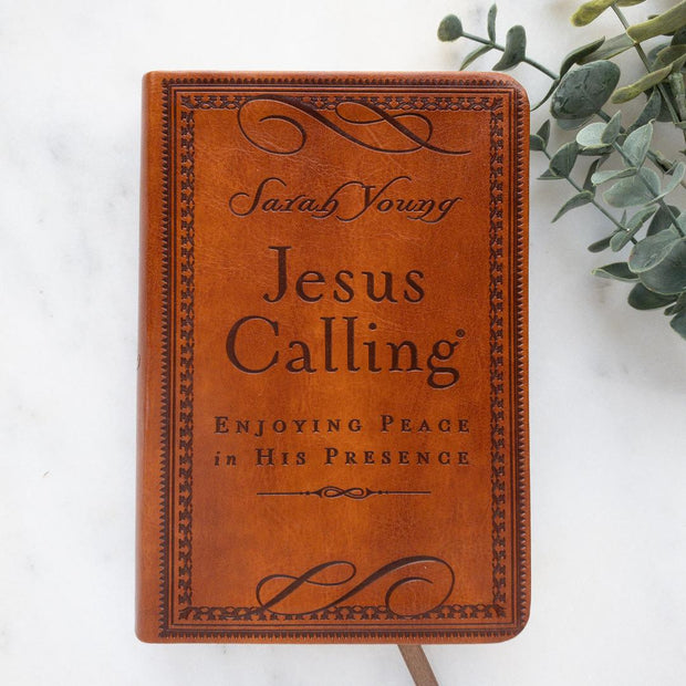 Jesus Calling Regular Print Deluxe Devotional Catholic Literature Crossroads Collective