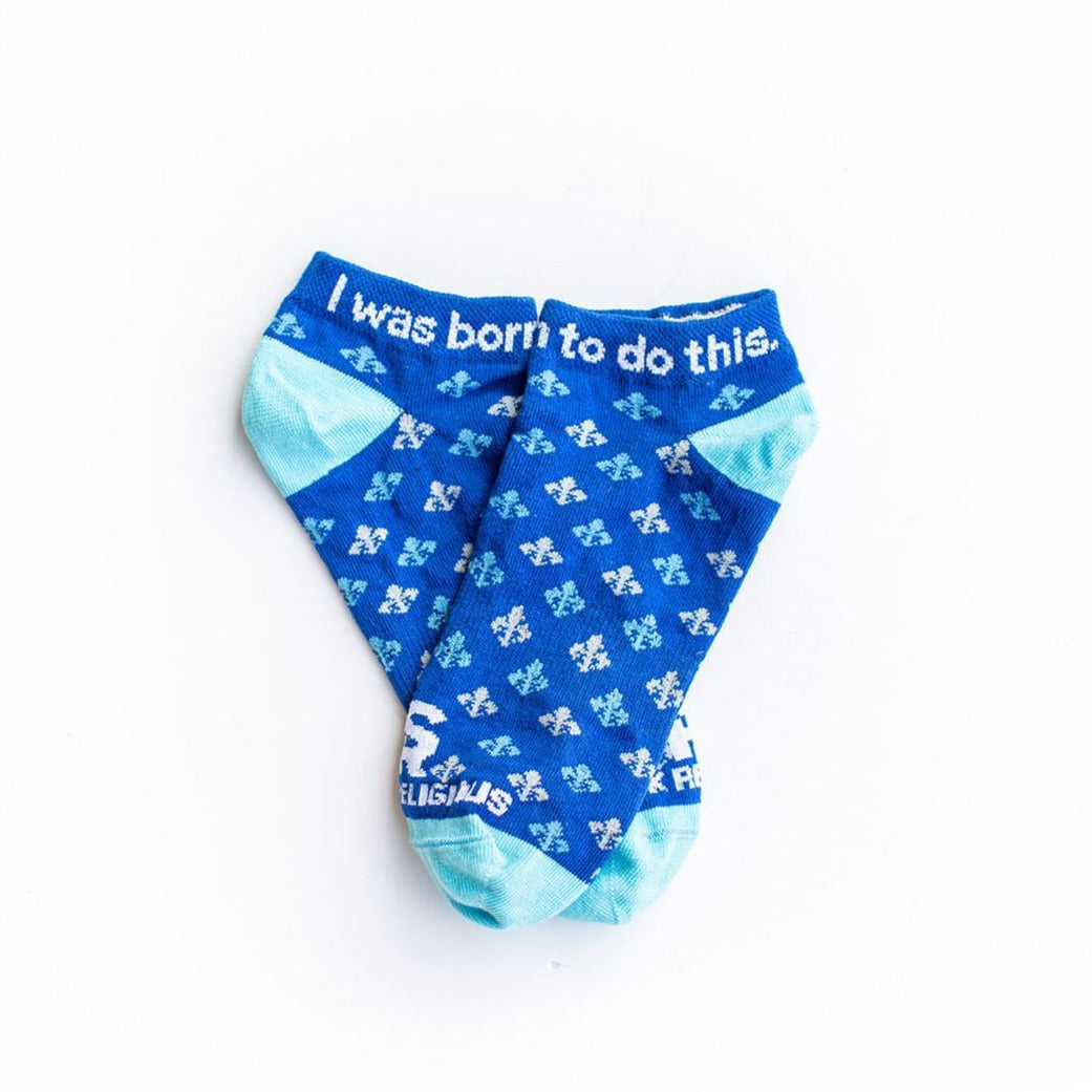 St. Joan of Arc No Show Socks Clothing & Apparel Crossroads Collective