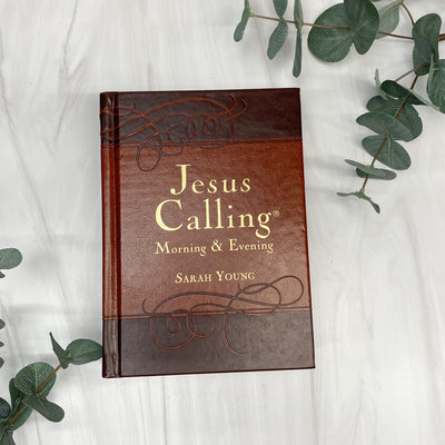 Jesus Calling Morning & Evening Devotional Catholic Literature Crossroads Collective