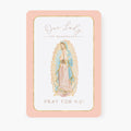 Our Lady of Guadalupe Prayer Card | Pray For Us | Peach Cards Crossroads Collective