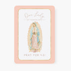 Our Lady of Guadalupe Prayer Card | Pray For Us | Peach Cards Crossroads Collective