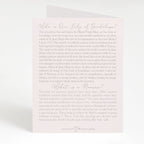 Our Lady of Guadalupe Novena Card | Light Peach Cards Crossroads Collective