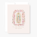 Our Lady of Guadalupe Novena Card | Light Peach Cards Crossroads Collective