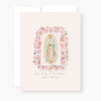 Our Lady of Guadalupe Novena Card | Light Peach Cards Crossroads Collective