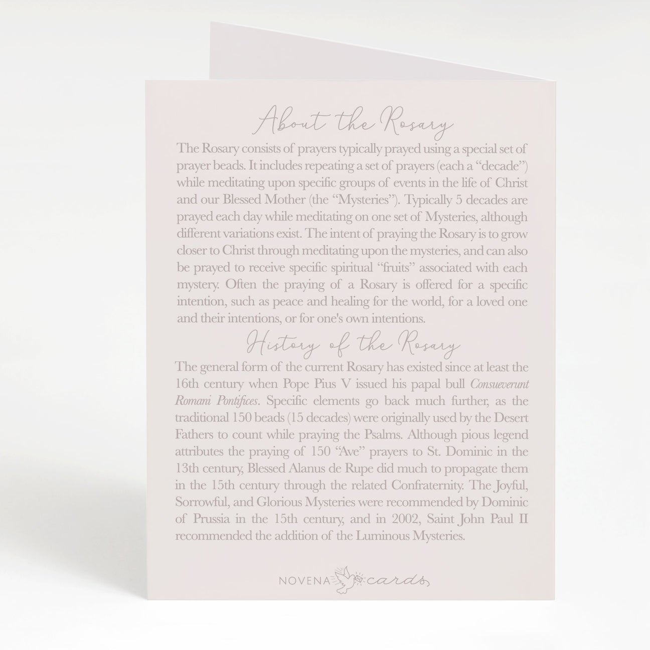 Rosary Card | Bouquet | Mixed Tulips Cards Crossroads Collective