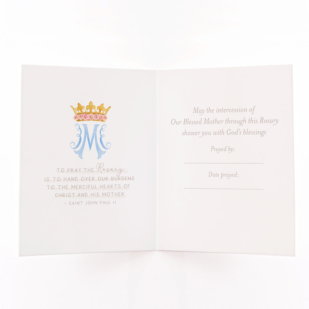 Rosary Card | Mixed Set | Floral Crossroads Collective