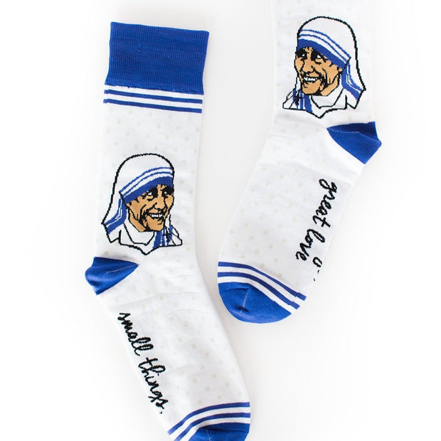 St. Teresa of Calcutta Socks Clothing & Apparel Crossroads Collective