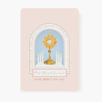 Spiritual Communion Prayer Card | Blessed Sacrament | Beige Cards Crossroads Collective