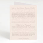 St. Gianna Beretta Molla Novena Card | Beige Cards Crossroads Collective