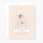 St. Gianna Beretta Molla Novena Card | Beige Cards Crossroads Collective