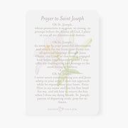 St. Joseph Prayer Card | Mint Green Cards Crossroads Collective