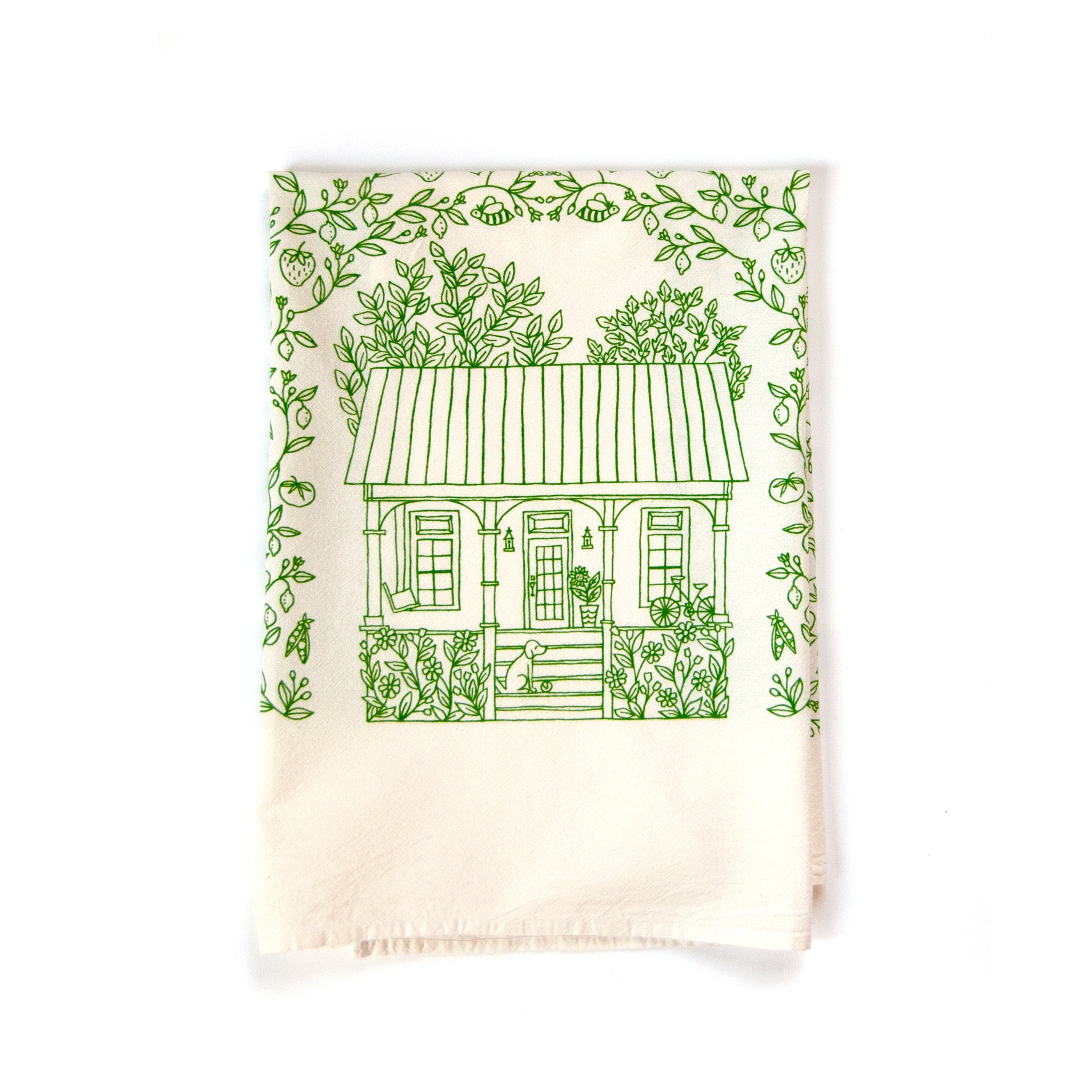 Summer - The Four Seasons Tea Towel