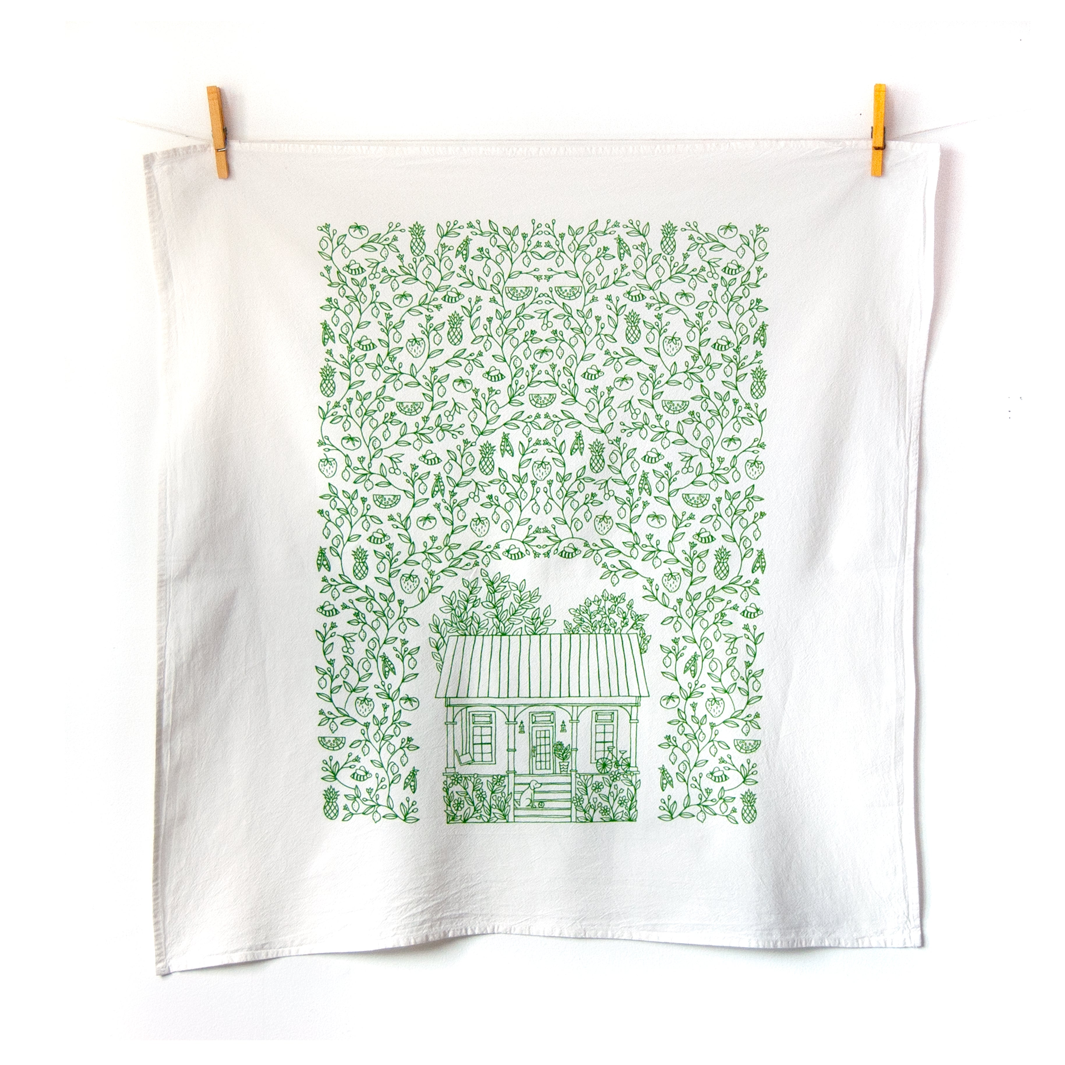 Summer - The Four Seasons Tea Towel